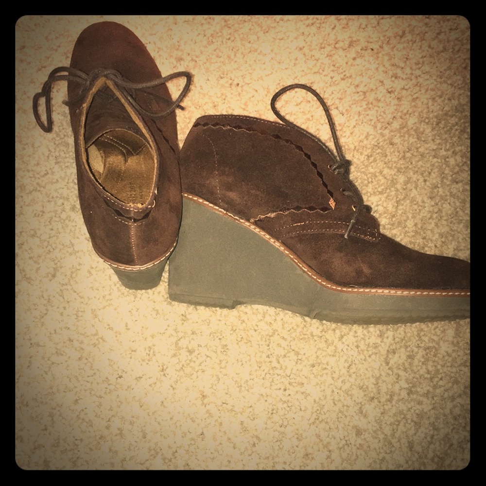 Oxford Brown wedges